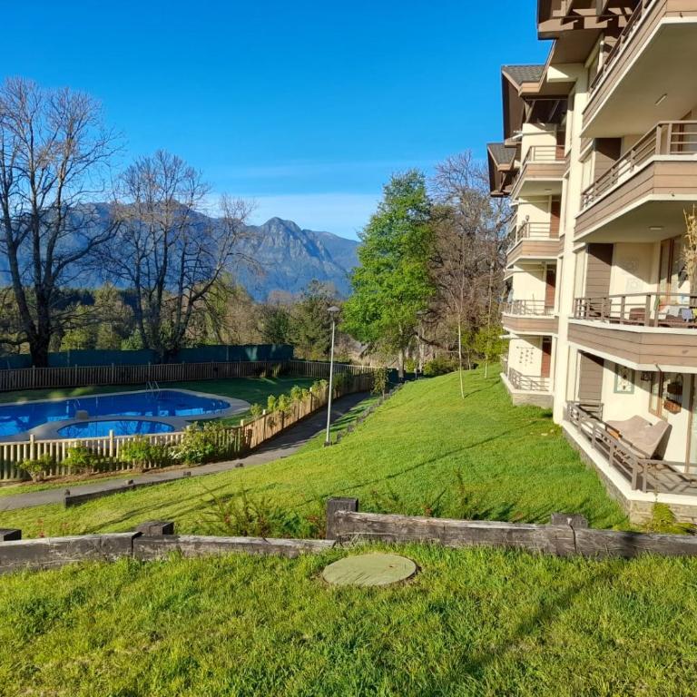 Departamento Los Castaños de Alicura Pucon - Apartamento de 2 dormitorios - 1