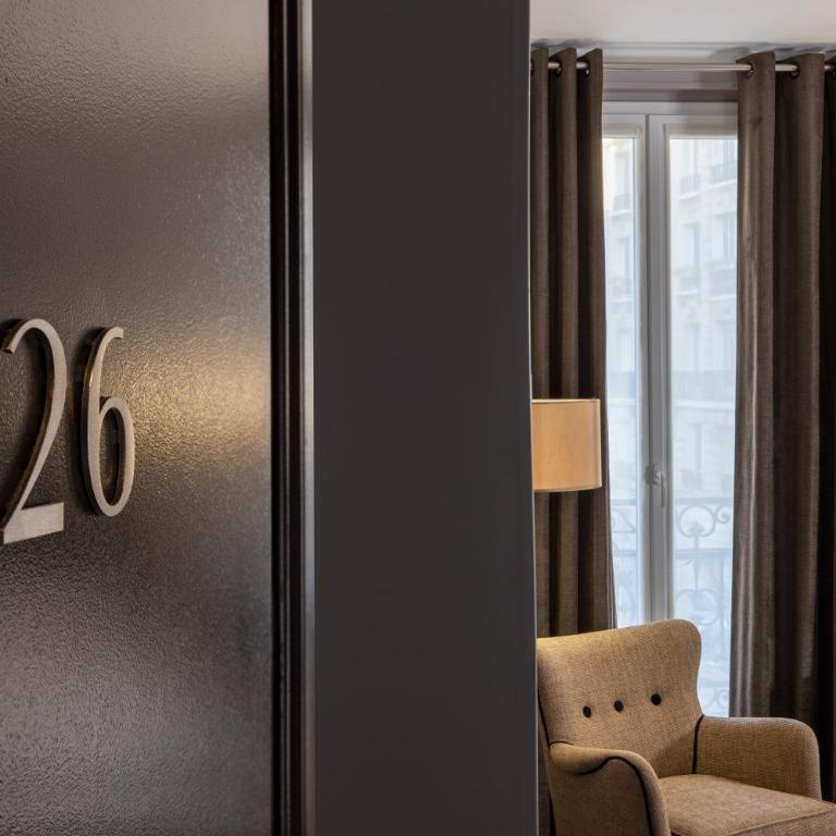 Pavillon Monceau by Happyculture - Chambre Double ou Lits Jumeaux Deluxe avec Balcon - 9