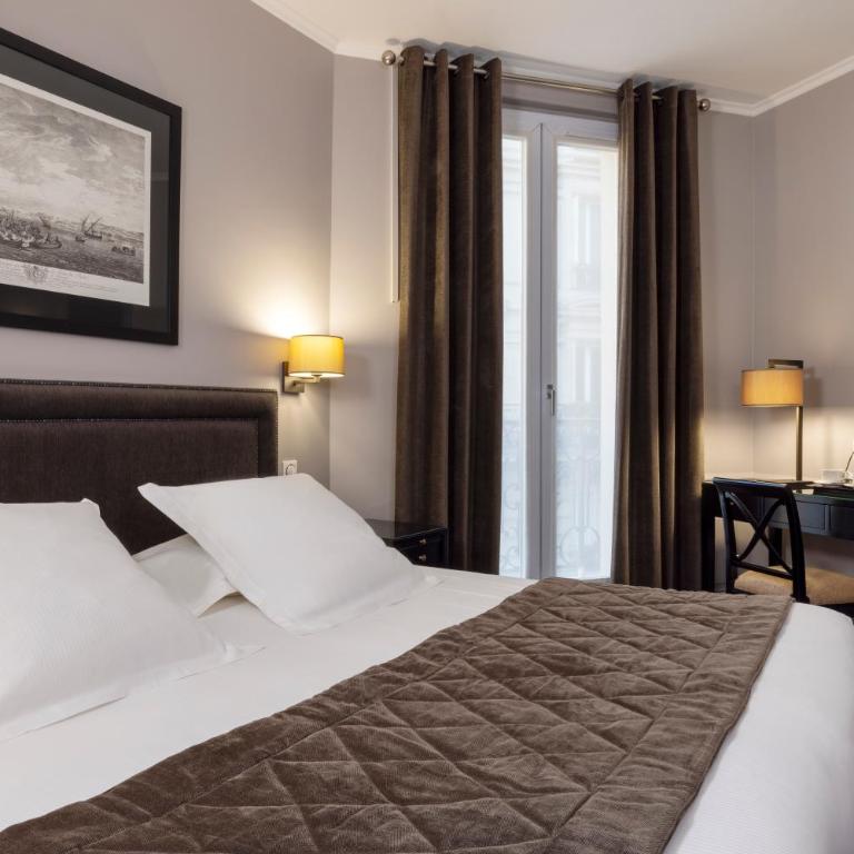 Pavillon Monceau by Happyculture - Chambre Double ou Lits Jumeaux Deluxe avec Balcon - 4