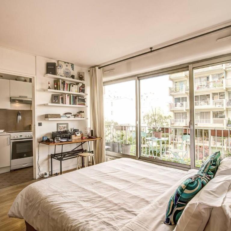 Rue Saint-Maur 1-Bed Studio Balcony and View - Appartement - 6