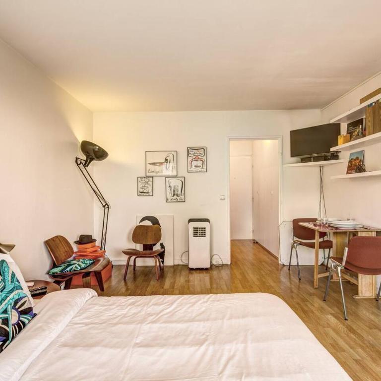 Rue Saint-Maur 1-Bed Studio Balcony and View - Appartement - 12