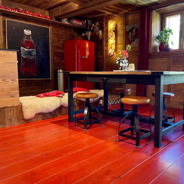Chalet à Megève-Vauvray - Grands Appartements , vue Mont Blanc - Appartement - 1