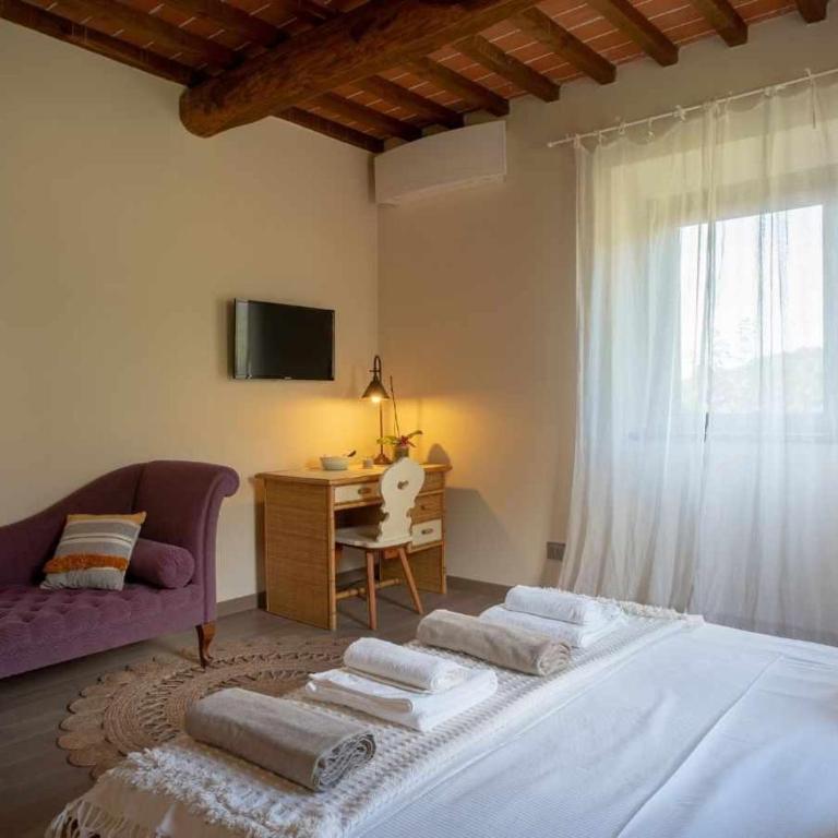 Alba Morus Bed & Breakfast, sentiti a casa nel cuore della Toscana - Camera Matrimoniale Deluxe con Doccia - 17