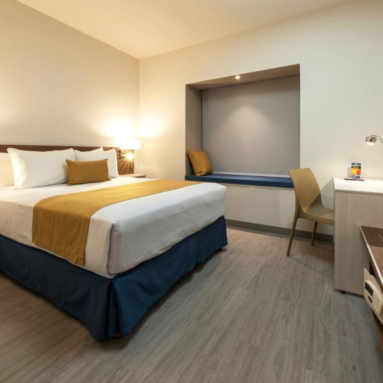 Microtel Inn & Suites by Wyndham Guadalajara Sur - Habitación adaptada para personas con movilidad reducida - 1 cama grande - No fumadores - 2
