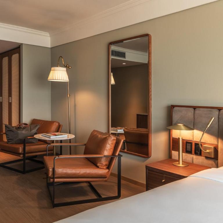 Costanero Hotel Montevideo - MGallery Collection - Habitación Doble Executive con cama grande y vistas al mar - 8