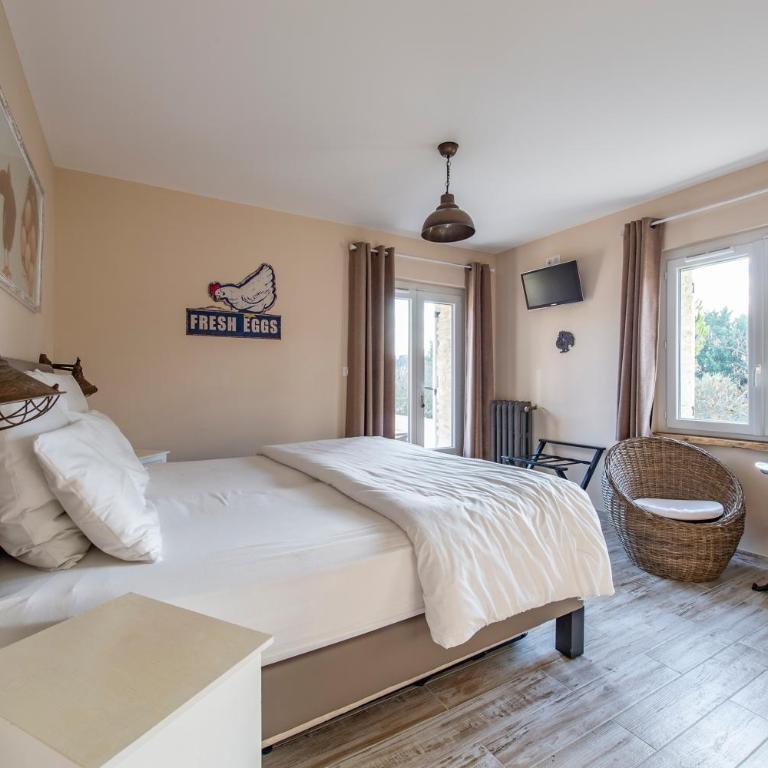 Mas Seraphin - Chambre Double avec Patio - 1