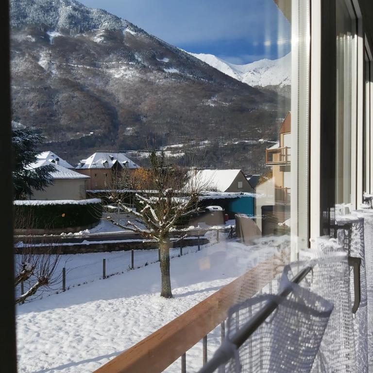 Appartement 2pers, superbe vue montagne, exposé sud, Résidence très calme, parking, 5mns à pied du centre - Appartement 1 Chambre - 36
