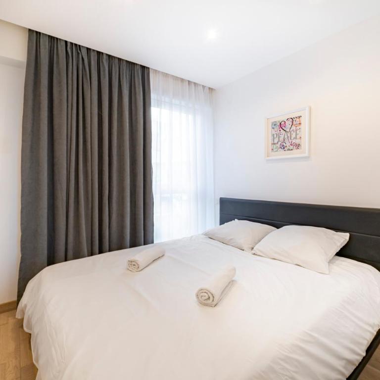 Frontière Monaco, Terrasse, Vue Mer, Parking - AB - Appartement 2 Chambres - 3
