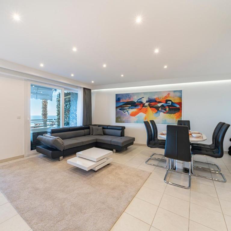 Frontière Monaco, Terrasse, Vue Mer, Parking - AB - Appartement 2 Chambres - 11