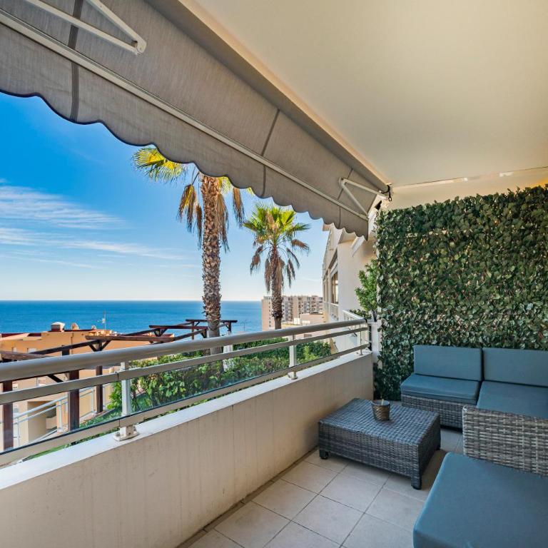 Frontière Monaco, Terrasse, Vue Mer, Parking - AB - Appartement 2 Chambres - 5