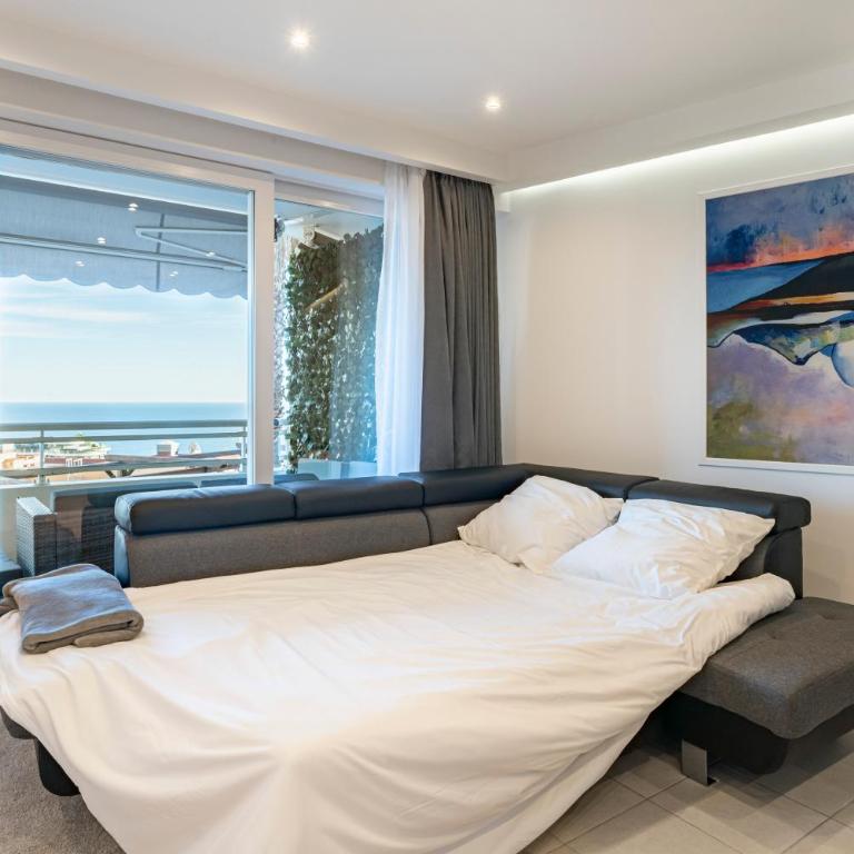 Frontière Monaco, Terrasse, Vue Mer, Parking - AB - Appartement 2 Chambres - 13