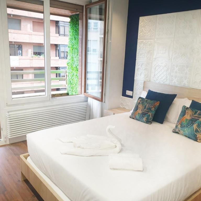 San Antón Piso de lujo centro con Aire ac by Apartamentos Logrono - Apartamento de 3 dormitorios - 23