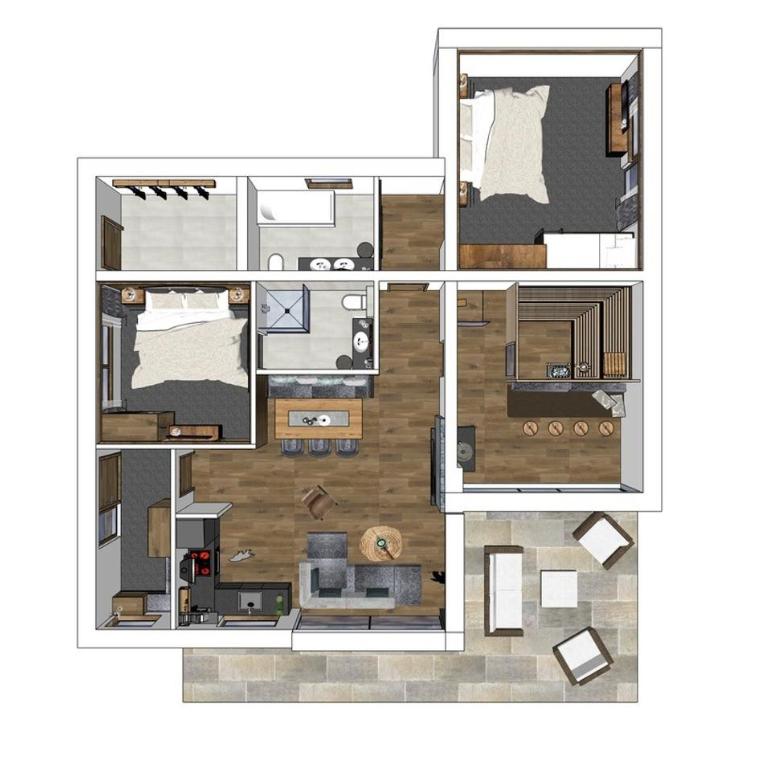 Chalet´s Alpenjuwel - Chalet Alpenrose Parterre - 10