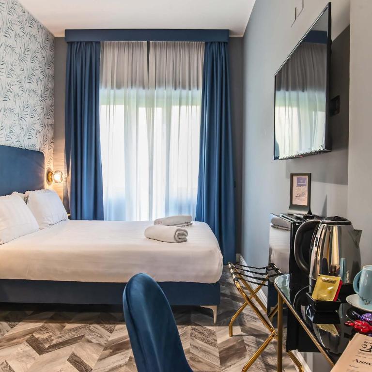 Bloom Hotel Rome - Camera Matrimoniale/Doppia con Letti Singoli con Bagno Privato - 4