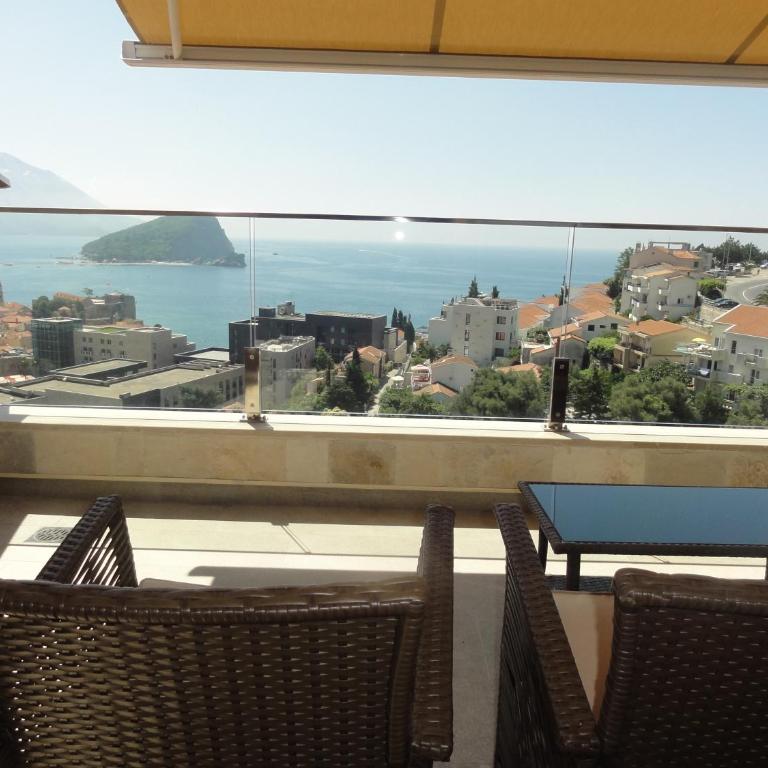 The Old Town Viewpoint Apartments - Apartman sa 2 Spavaće Sobe, Balkonom i Pogledom na More - 1