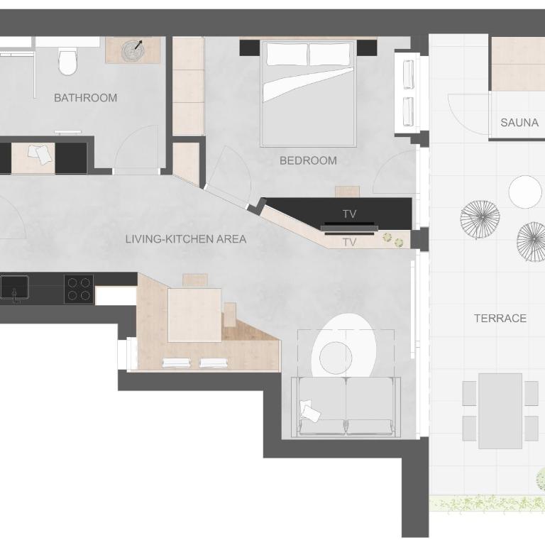 Lebe`oetz - Das Ferienapartmenthaus im Zentrum von Oetz - One-Bedroom Apartment - 2