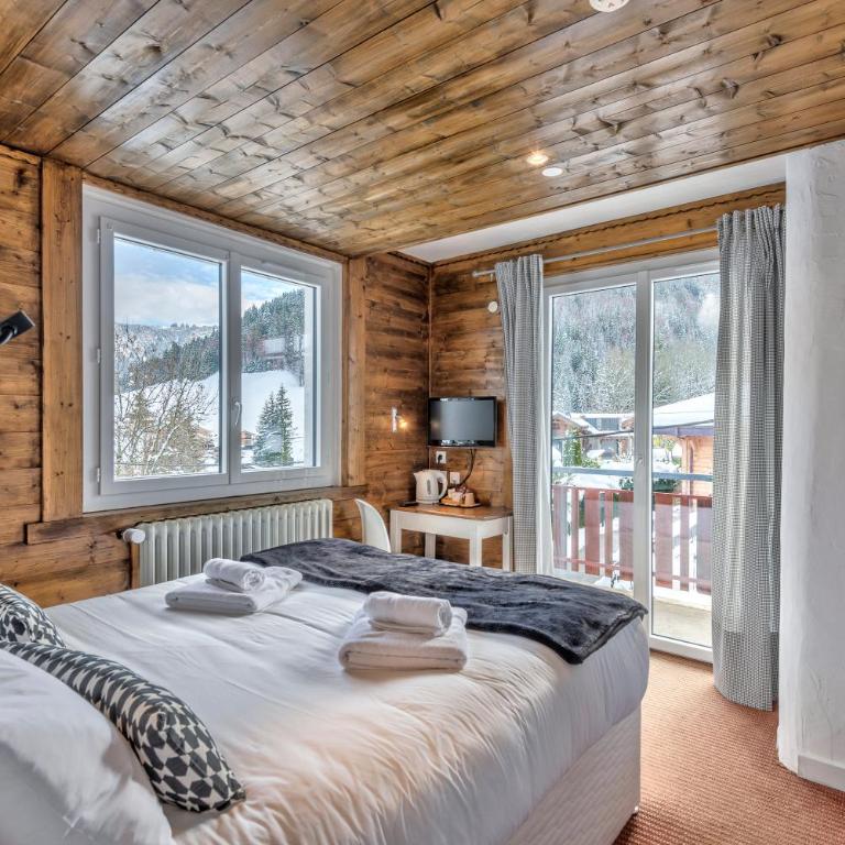 Hôtel La Chaumière - Chambre Double - Petit-Déjeuner Gratuit - 4