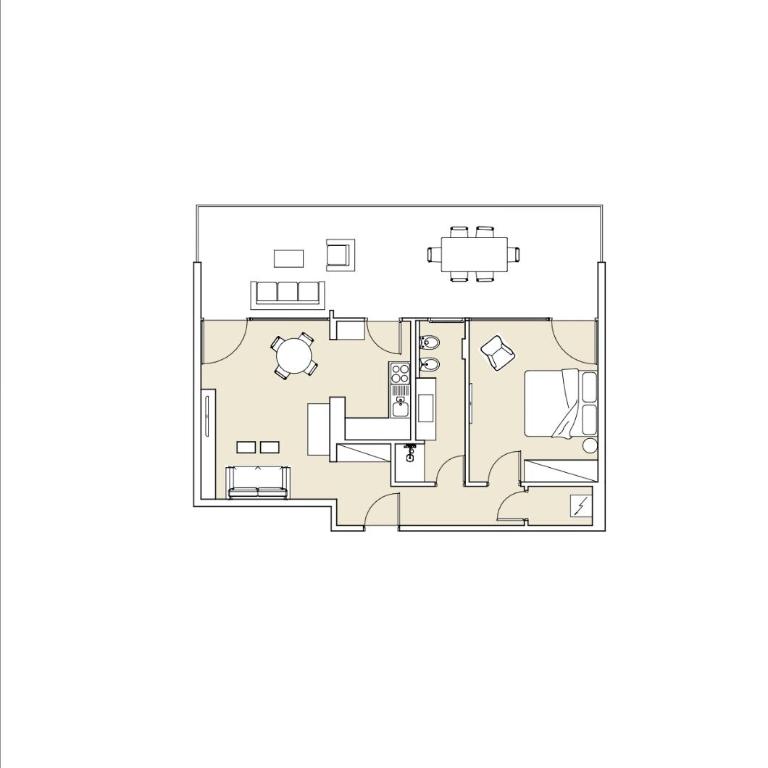 Appartamento Palazzo di Vetro - Apartamento de 1 dormitorio - 18