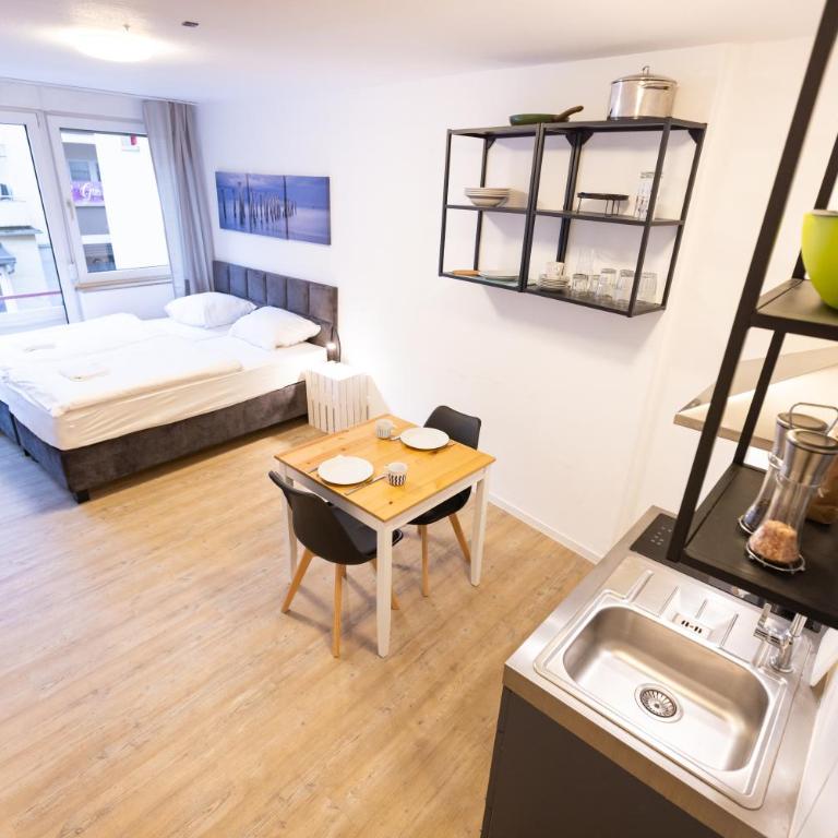 Modernes Apartment in der Innenstadt - Studio 2 with double bed - 20