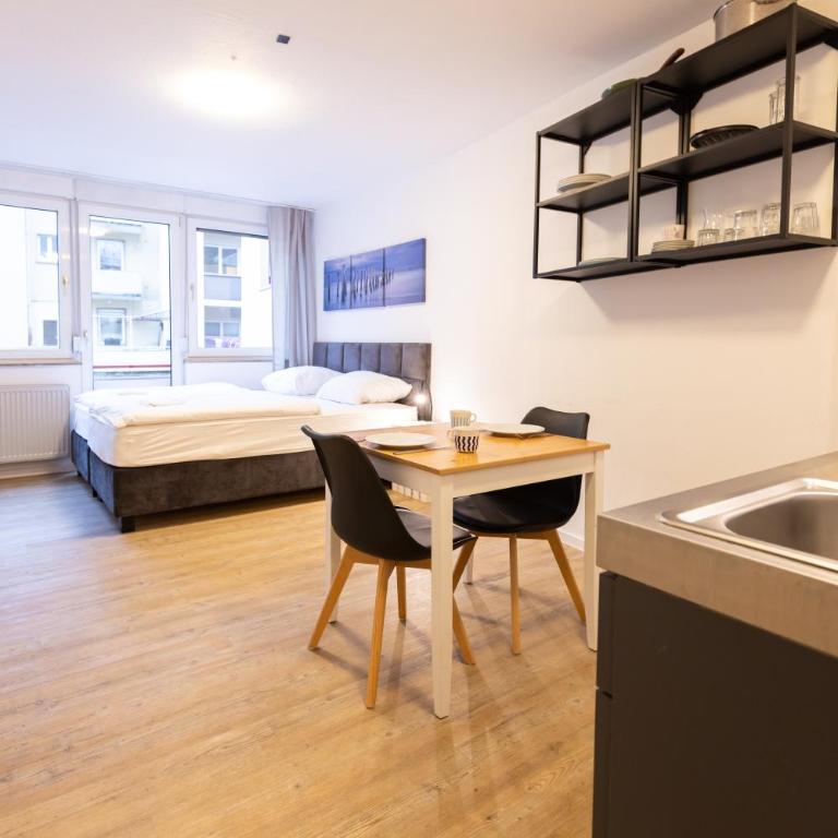 Modernes Apartment in der Innenstadt - Studio 2 with double bed - 24