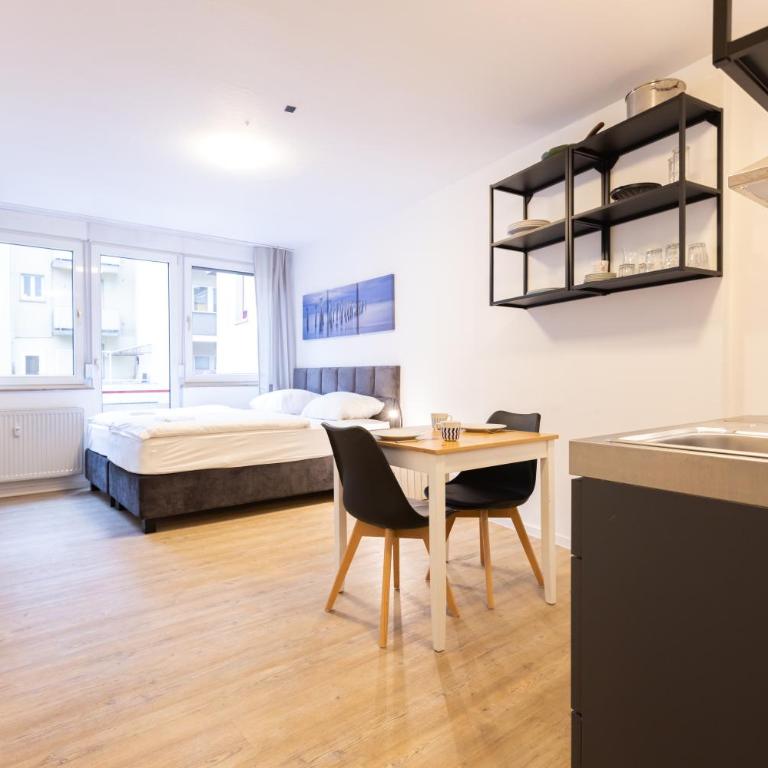 Modernes Apartment in der Innenstadt - Studio 2 with double bed - 1