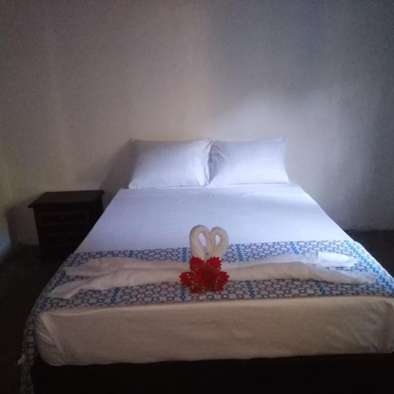 Hostal Y Balneario La Danta - Habitación Doble Económica - 2 camas - 7