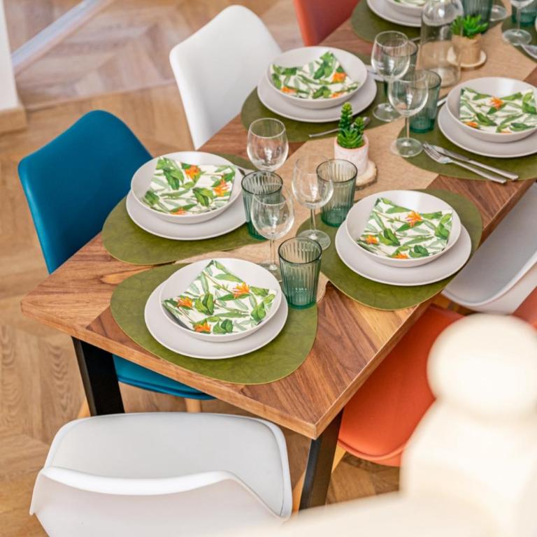 La ColocXL - Magnifique duplex 110 m² - 5 chambres + parking - Apartment mit Stadtblick - 18