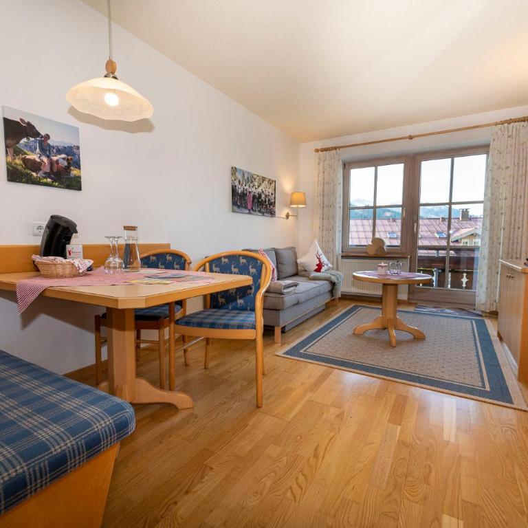 Gemütliche Ferienwohnung Bergwiese, 2-Raum, separates Schlafzimmer, schönen Balkon oder Terrasse, Komfort Ausstattung, ruhige Südlage, kostenfrei WLAN und schöne helle Sauna, Brötchenservice, Parkplatz, Hunde auf Anfrage, E-Tankstelle, Sonnenlage - Appartamento con Vista Montagna - 10