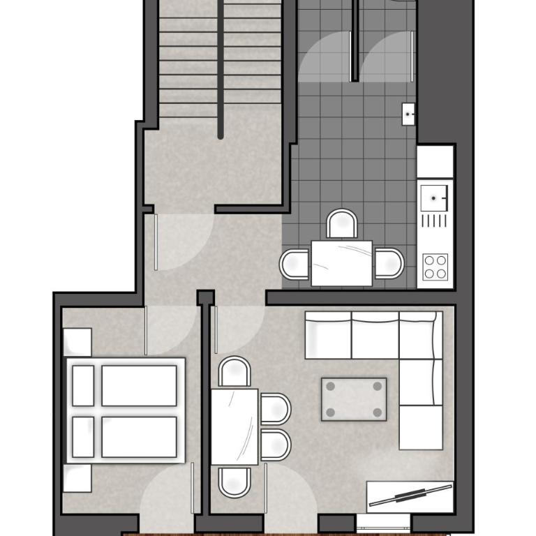 Urlaubsplatzl Appartements - Apartment mit 1 Schlafzimmer und Balkon - 7