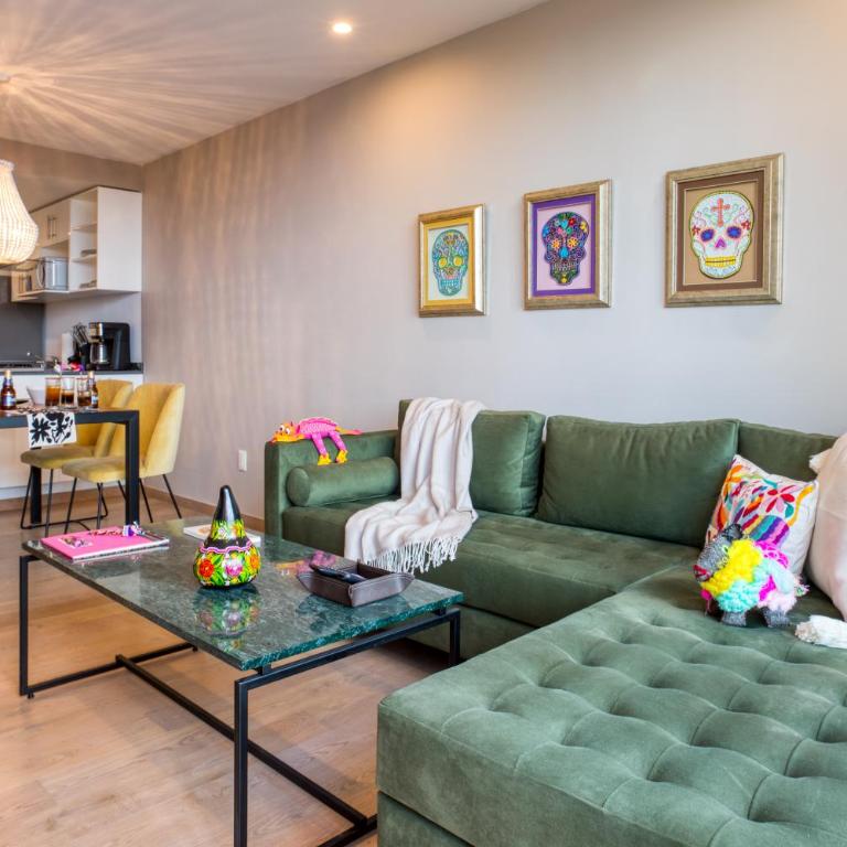 ULIV Polanco - Apartamento de estilo mexicano con balcón - 10