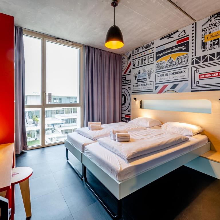 MEININGER Hotel Bordeaux Gare Saint-Jean - Chambre Lits Jumeaux - 1