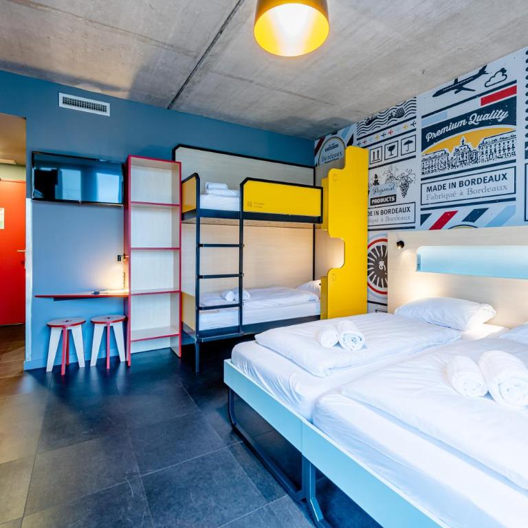 MEININGER Hotel Bordeaux Gare Saint-Jean - Lit dans Dortoir Mixte de 6 Lits - 4