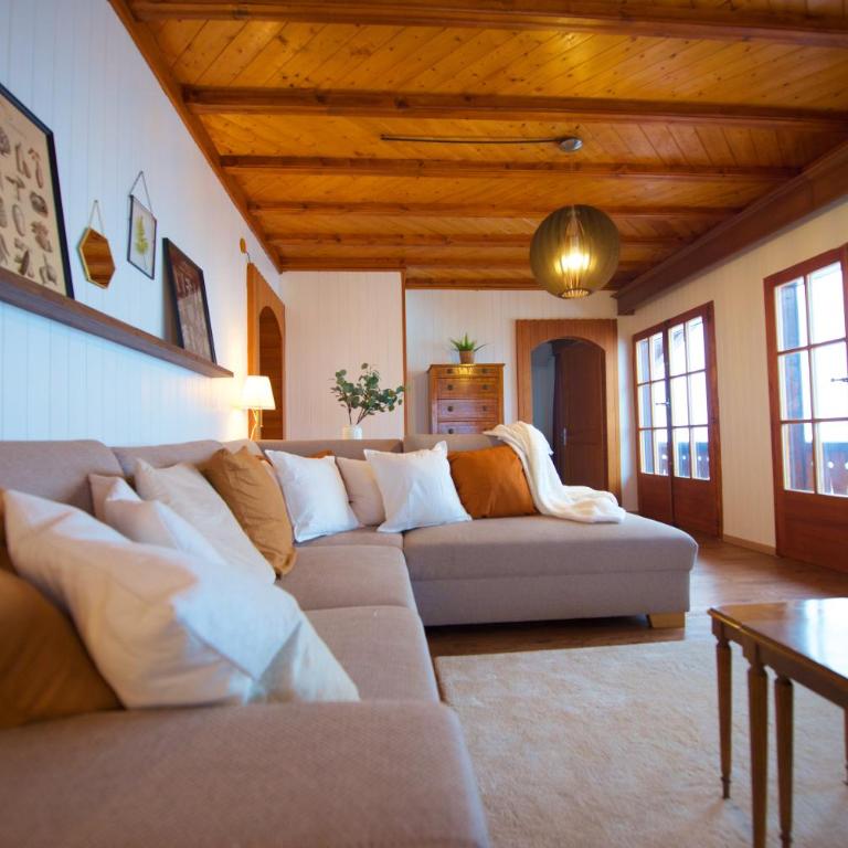 Chalet spa avec terrasses et vue panoramique - Apartment mit 2 Schlafzimmern - 26