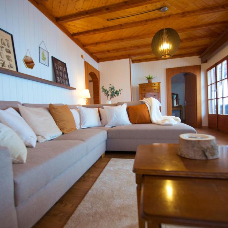 Chalet spa avec terrasses et vue panoramique - Apartment mit 2 Schlafzimmern - 49