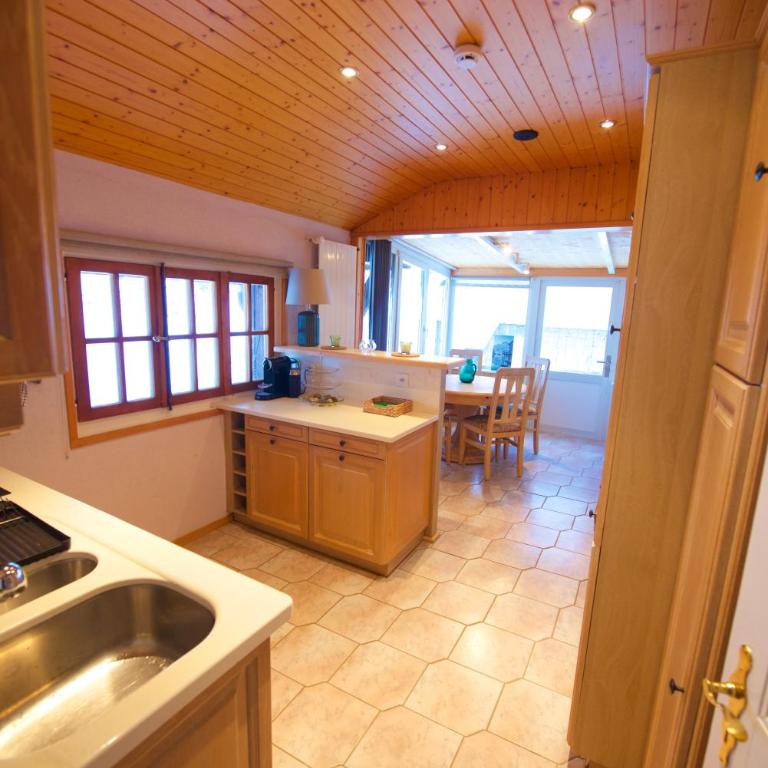 Chalet spa avec terrasses et vue panoramique - Apartment mit 2 Schlafzimmern - 66