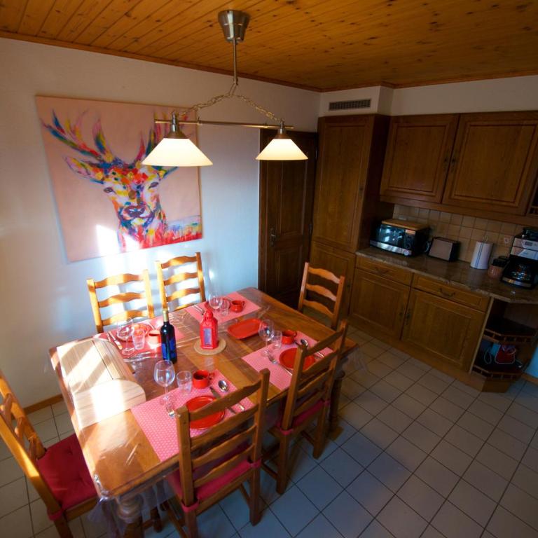 Chalet spa avec terrasse et vue alpine - Apartment mit 2 Schlafzimmern mit Balkon und Terrasse - 52