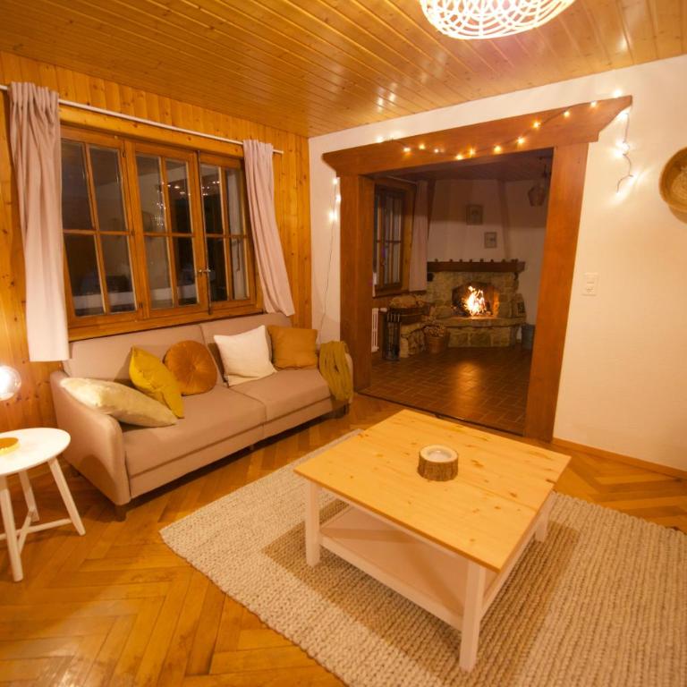 Chalet spa avec terrasse et vue alpine - Apartment mit 2 Schlafzimmern mit Balkon und Terrasse - 65