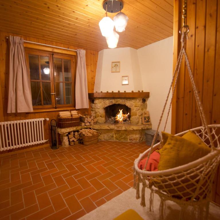 Chalet spa avec terrasse et vue alpine - Apartment mit 2 Schlafzimmern mit Balkon und Terrasse - 15