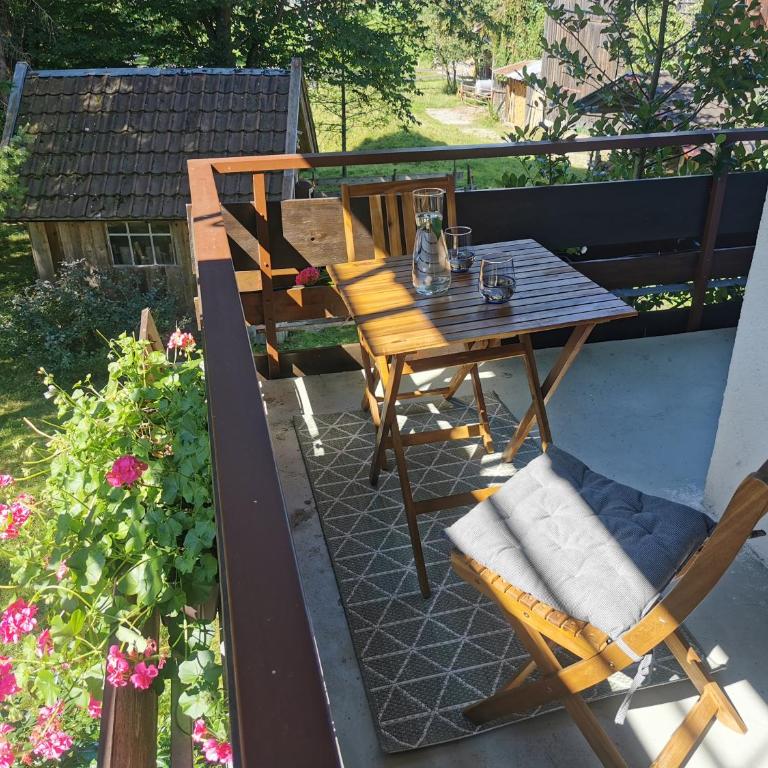 Ferienwohnung Wiesenblick - Apartment mit 1 Schlafzimmer - 22