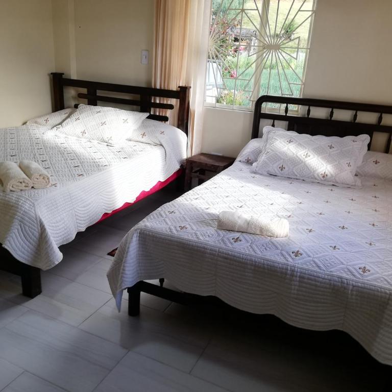 Los Geranios Hospedaje - Habitación Doble - 2 camas - 2