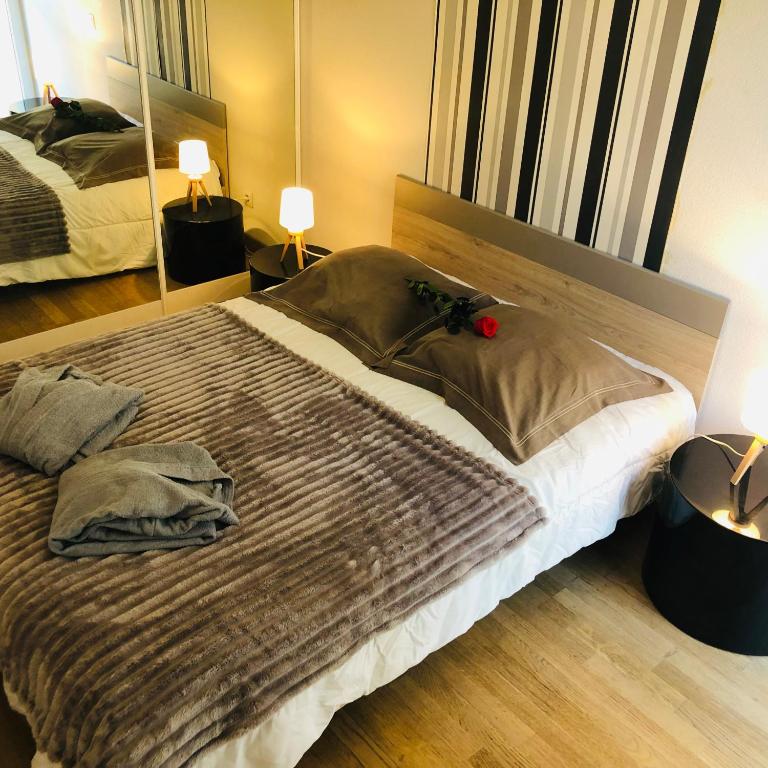Appartement Sous le Soleil vue mer, parking inclus , clim ,wifi - Apartment mit Meerblick - 19