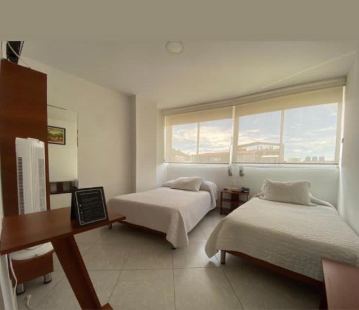 Hotel Manhattan Barbosa - Habitación Doble Deluxe - 2 camas - 1