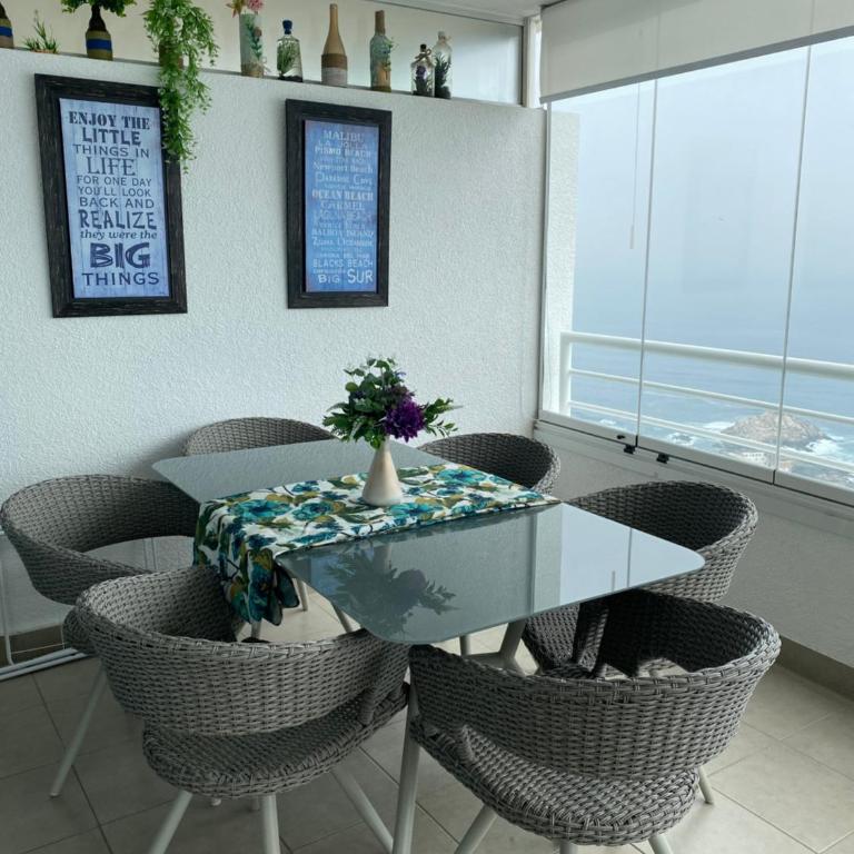 Resort Aqua reñaca - Habitación Familiar con balcón - 9
