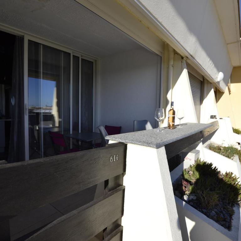 Studio Naturiste "LE CACTUS" Coursives Port Nature 614 - Studio - Vue sur Mer - 25
