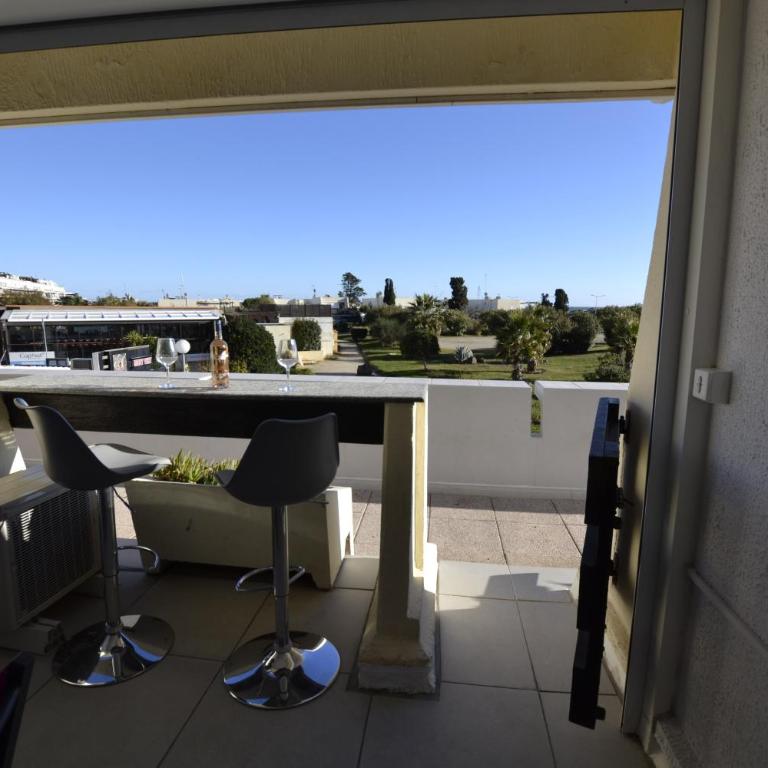 Studio Naturiste "LE CACTUS" Coursives Port Nature 614 - Studio - Vue sur Mer - 27