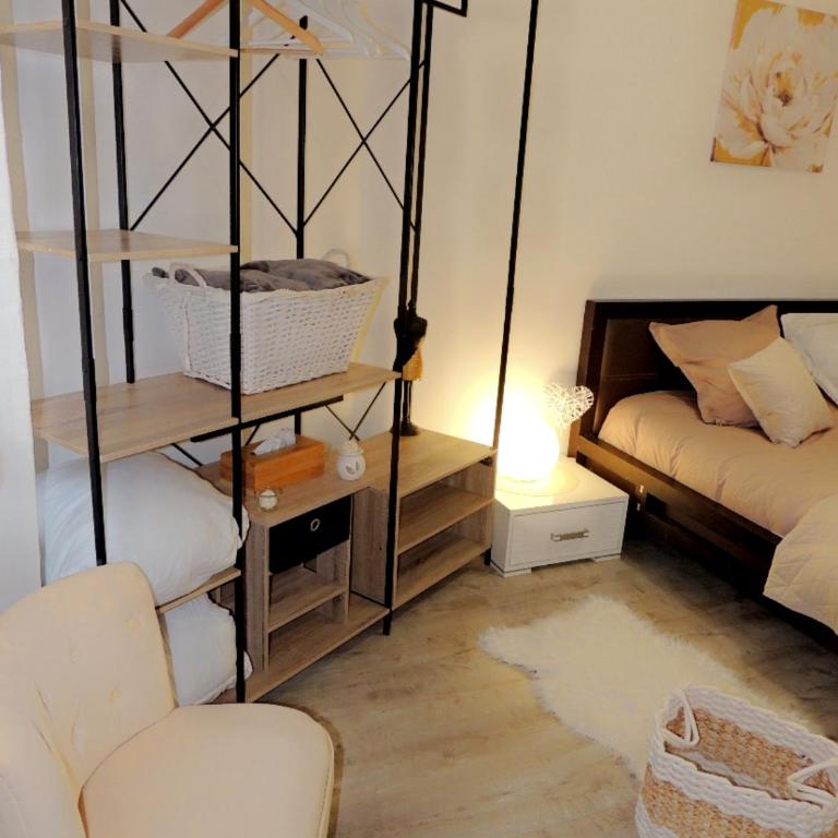 Le COSY Toulouse 3 min de la Gare à pieds Parking gratuit ventilateur - One-Bedroom Apartment - 16