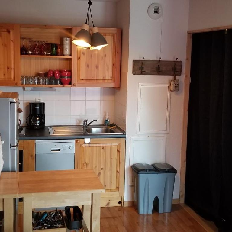 Au Centre de la station de ski de Valfréjus - appartement 4-6 personnes - Appartement 2 Chambres - 12