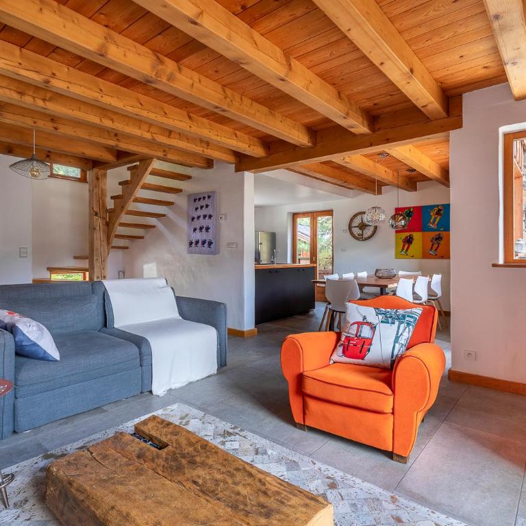 Chalet Solize - Terrasse avec superbe vue - Sauna - Chalet - 11