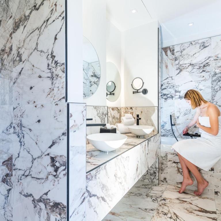 Boutique Hotel Nice Côte d'azur - Chambre Deluxe (2 Adultes + 1 Enfant) - 5