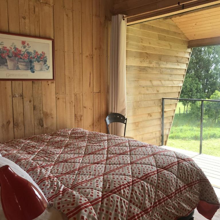 Cabaña Eco Loft Chiloe Chonchi - Habitación Doble Deluxe con vistas al mar - 2 camas - 9